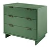 Manhattan Comfort Granville 38.18 Standard Dresser in Sage Green DR-5013